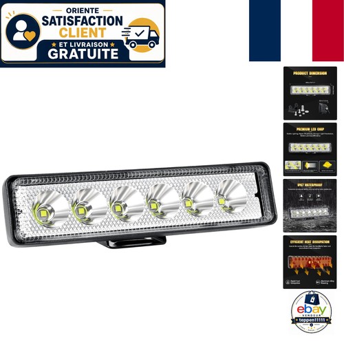 Phare travail led - led, 18w