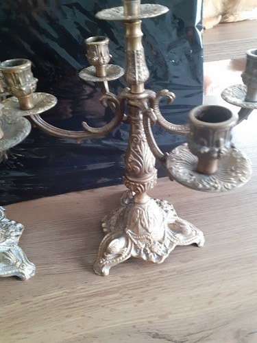 Paire bougeoir chandelier - bougeoir, 5