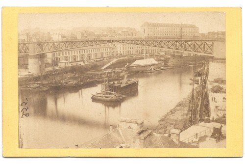 Photo cdv brest pont tournant - photo,