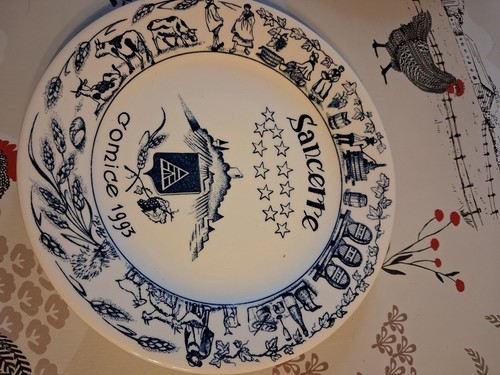 Assiette gien comice - assiette,