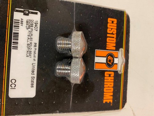 New seat bolts - new, harley