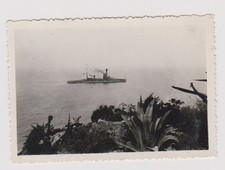 photo ancienne 🎞️ cuirassé Lorraine baie de Nice 1934 rare