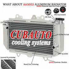 2 Rangée Aluminium Radiateur Pour Yamaha YFZ450 2004-2008 2005 2006 FR NEW