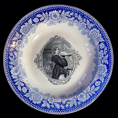 Ancienne assiette boch - ancienne,