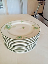 11 assiettes en porcelaine de Limoges W.G. et Cie vers 1930  sou