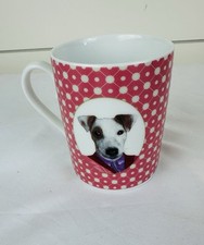 MEDARD DE NOBLAT UNE VIE DE CHIEN Jack Russell Terrier Mugs Cups 8 oz Limoges