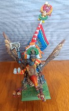 OOP Warhammer Oldhammer - Karl Franz on Griffon - 4th Edition 1994 - Pro Painted