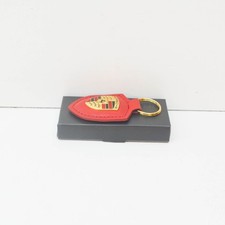 Porte-clés en cuir PORSCHE