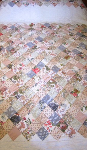 Couvre lit boutis patchwork - couvre,
