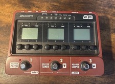 ZOOM B3 Bass Effects and Amp