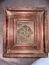 Cadre ancien en bois avec