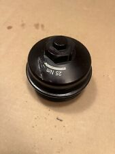 BMW E39 Aluminum Oil Filter Cap from ECS Tuning 002605ECS01A M54 M52 Billet USED
