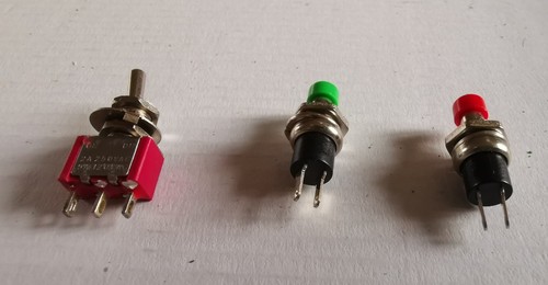 Lot bouton poussoir - bouton,