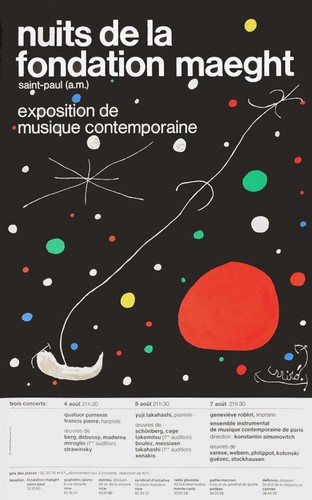 Joan miro poster affiche en - joan,
