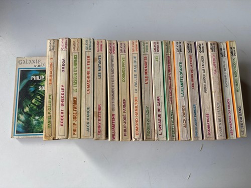 Lot livres galaxie bis - lot,