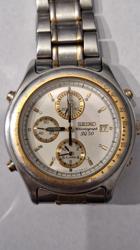 Seiko chronograph sq50 - seiko,