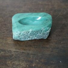 GREEN MARBLE ASHTRAY