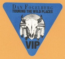 Dan Fogelberg 1991 The Wild Places Concert Tour VIP Backstage Pass