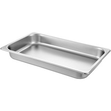 Bac Inox Alimentaire 6PCS, Plateau de Service de Plats 8,5L pour Four, Cuisson