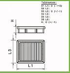 Filtre a air Green pour