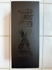 ABUS BORDO BLACK Keyed Folding Bike Bicycle Motorcycle Lock Heavy Duty, L@@k!