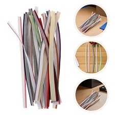  78 pièces de matériel de reliure – Bandeaux de reliure, bandes de finition,