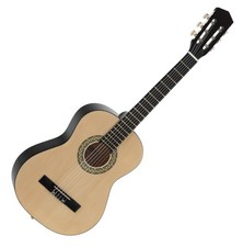 Classique Guitare Acoustique 3/4 Bois Tilleul Nylon Corde pour Enfant 8 - 11 Ans
