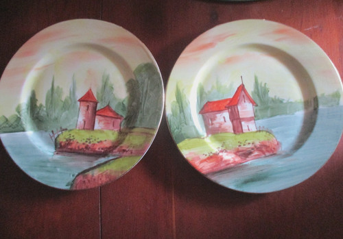 Assiettes anciennes en - 2,