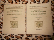 DOMANGE L.	Précis de chimie générale et de chimie minérale, 2 vol. Masson, 1959