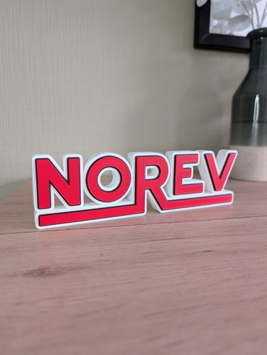 Norev logo décoratif pour - norev,