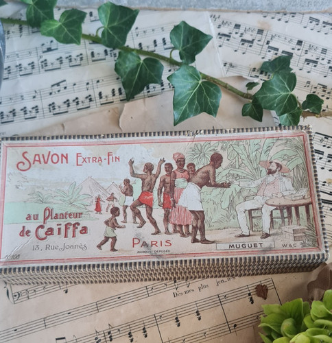 Ancienne boite carton savon - boite,