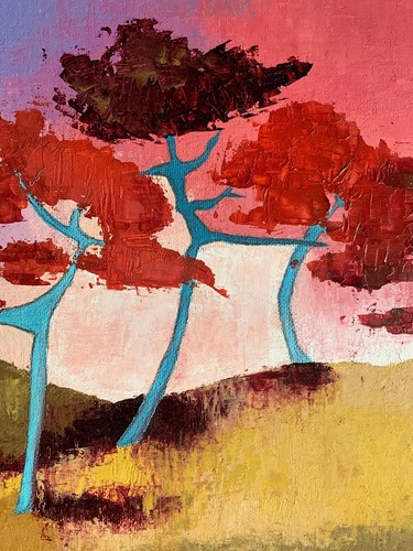 Peintre huile arbre - l’huile,