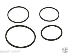 Lot de 4 courroies pour