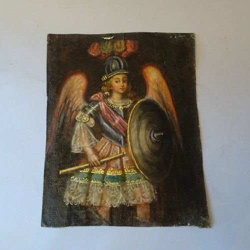 Ancien tableau peinture san - peinture,