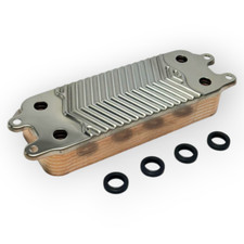 ÉCHANGEUR SANITAIRE 14 PLAQUES COMPATIBLE VAILLANT 0020020018 178971 SAUNIER DUV