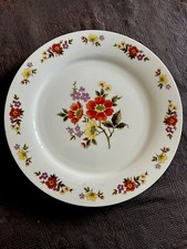 Plat assiette de service Fleurie diamètre 26,5 cm