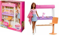 Barbie Set Poupée et Meubles