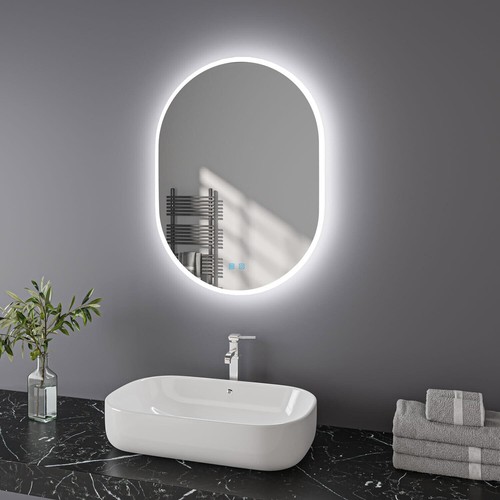 Miroir salle bain led - de,