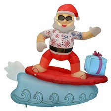 Père Noël gonflable de Noël