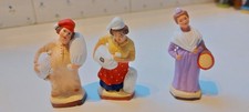 Lot 3 Santons Flore 6/7cm