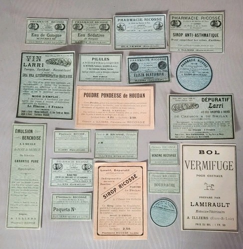 Ancien vintage étiquettes - vintage,
