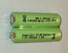 Batterie de Rechange -spezial- pour Moser Ermila Genio Plus Genius 2,4V 2700mAh