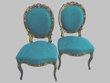 paire de chaises époque