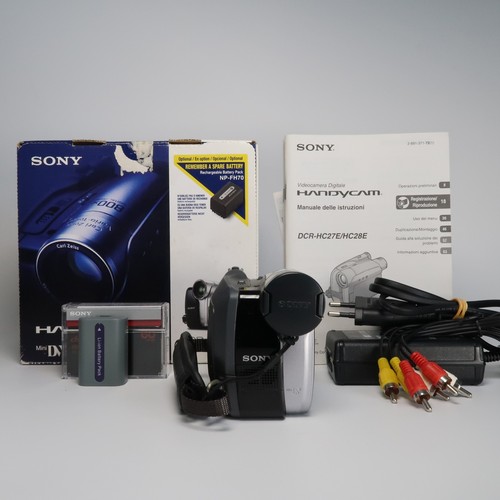 Sony handycam dcr - handycam, dcr-hc27e