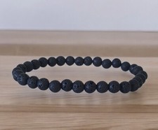 Bracelet en pierre de lave -