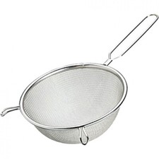 Tamis de Cuisine en Métal 20 cm à Farine Thé Huile Sucre Passoire Maille Filtre