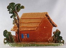 Starlux - Trappers - Series 72 - Decor Accessory - Trapper's Cabin Silhouette