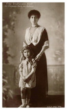 Grand Duchess Cyril (Victoria-Melita of Saxe-Coburg-Gotha) with her daughter Ma