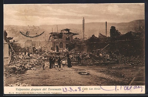Valparaiso terremoto - terremoto, /