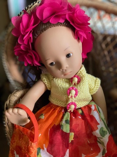 Poupee gotz blonde cheveux - poupee,